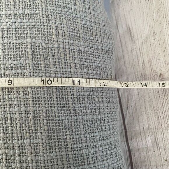 Devi Designs rectangular thrown pillow with removable pillow case blue 24”x13” - Picture 9 of 9